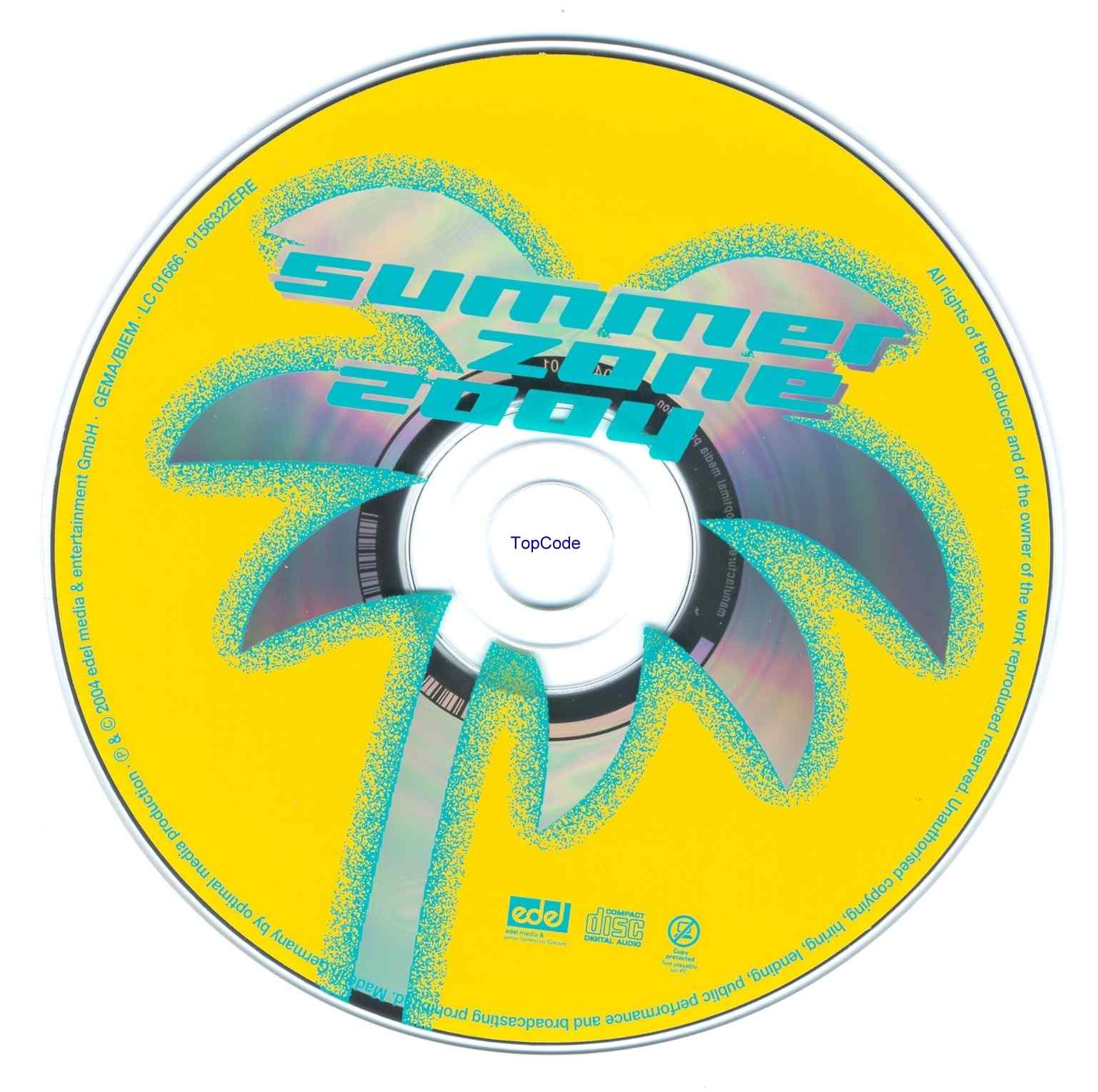 summer zone 2004 cd